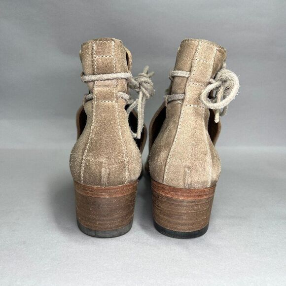 Peter‎ Nappi Women's Size 7 Suede Ankle Boots - Picture 5 of 13